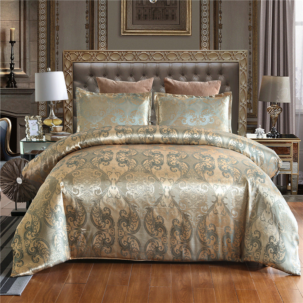 Luxury European Satin Bedding for a Cozy Night’s Sleep