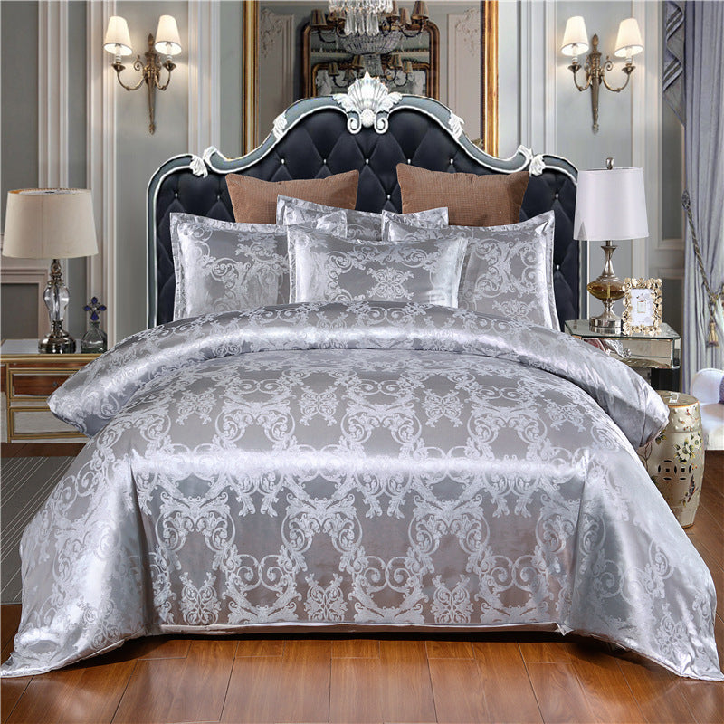 Luxury European Satin Bedding for a Cozy Night’s Sleep
