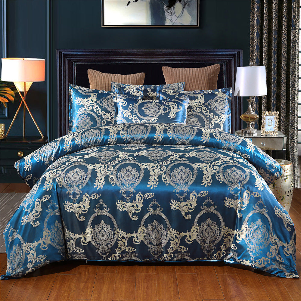 Luxury European Satin Bedding for a Cozy Night’s Sleep
