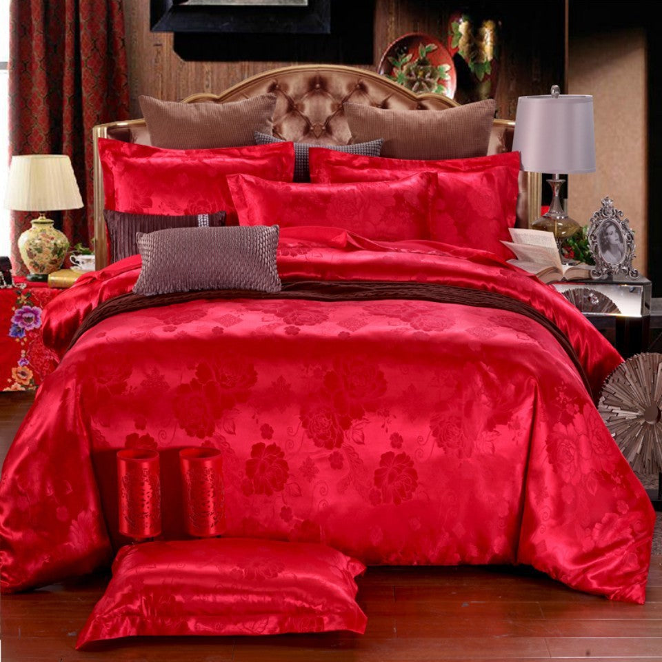 Luxury European Satin Bedding for a Cozy Night’s Sleep