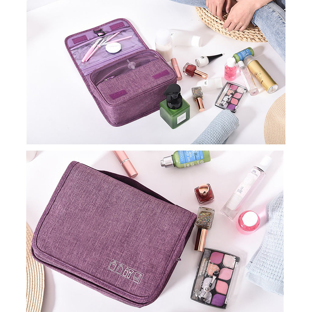 Waterproof Travel Toiletry Bag for Easy Packing & Carry-On