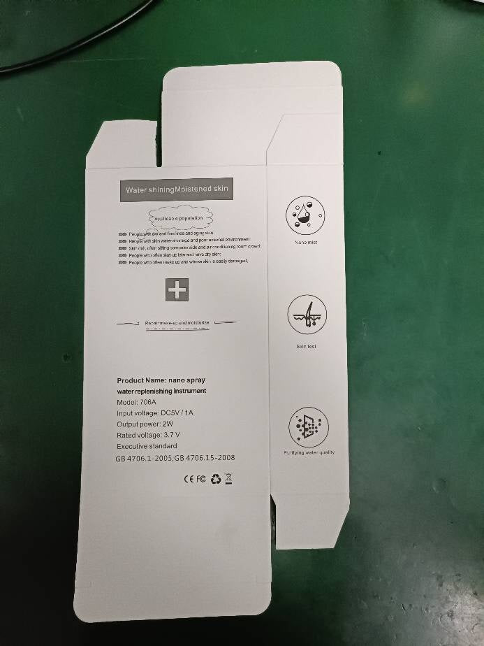 Instant Hydration Anywhere: Nano Mist Face Steamer