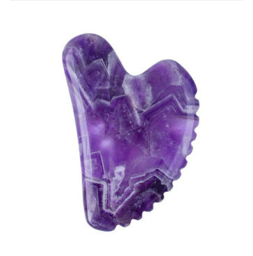 Radiance Amethyst Roller Kit with Heart Gua Sha