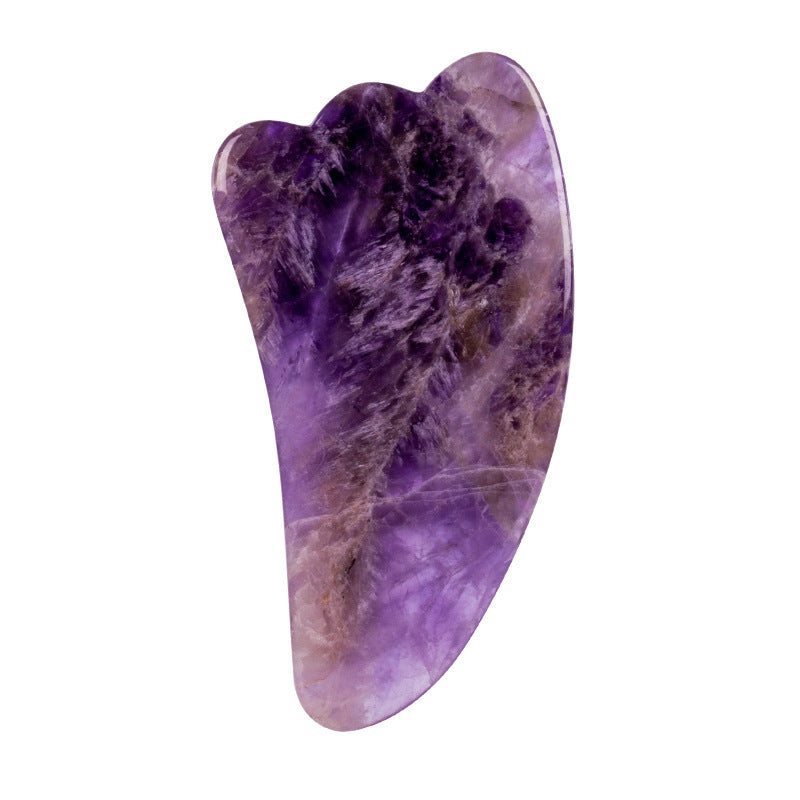 Radiance Amethyst Roller Kit with Heart Gua Sha