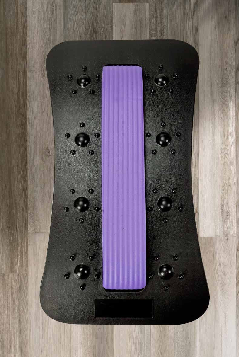 Back Relief Made Easy – Lumbar Massage & Stretch Tool