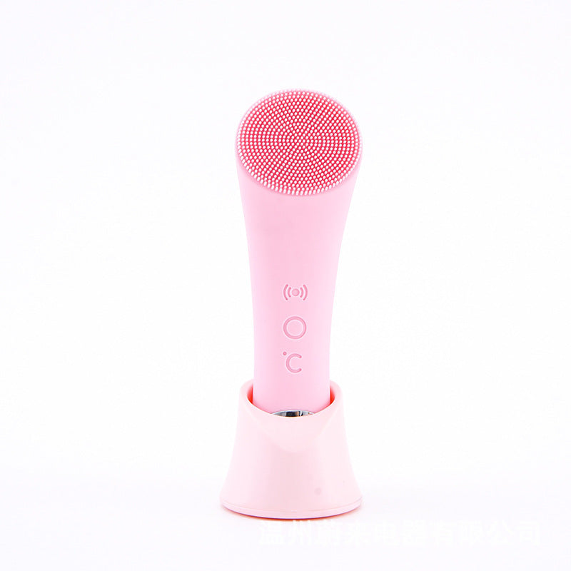 RadiantSkin Heated Facial Cleansing Brush for Daily Glow