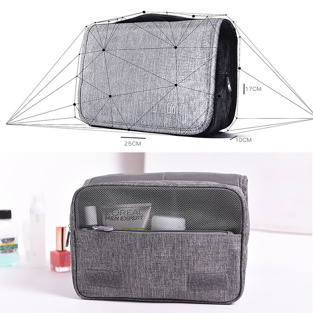 Waterproof Travel Toiletry Bag for Easy Packing & Carry-On
