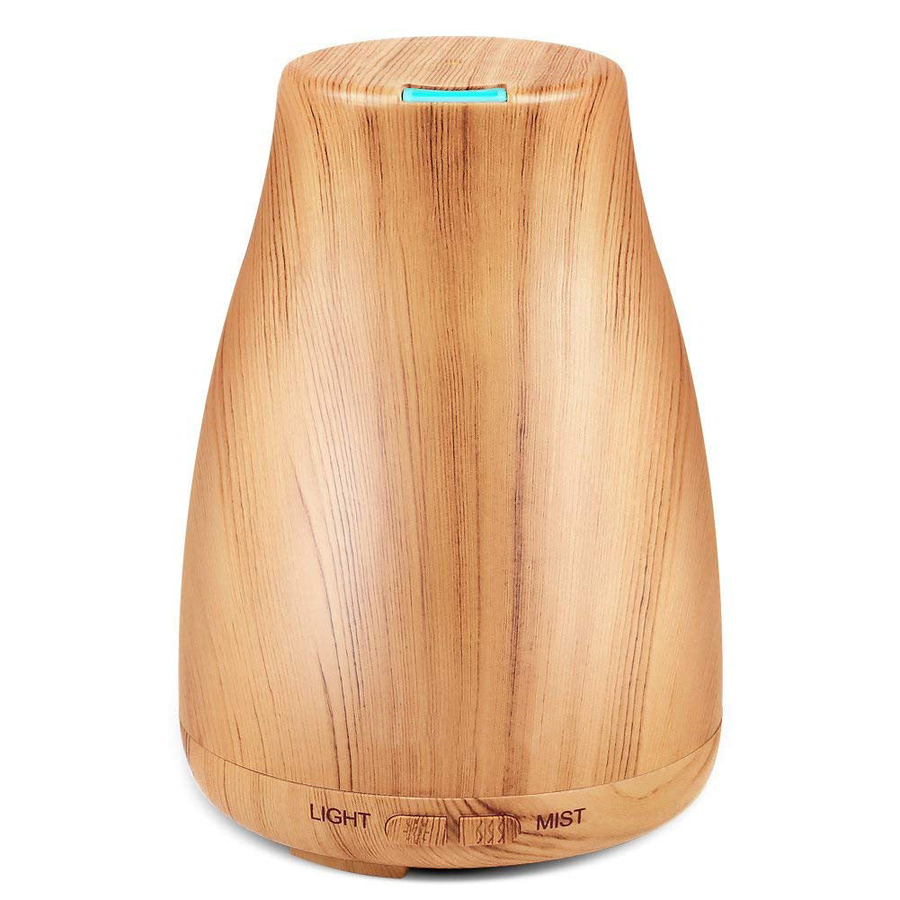 Calm Your Space – Elegant Wood Grain Aroma Diffuser
