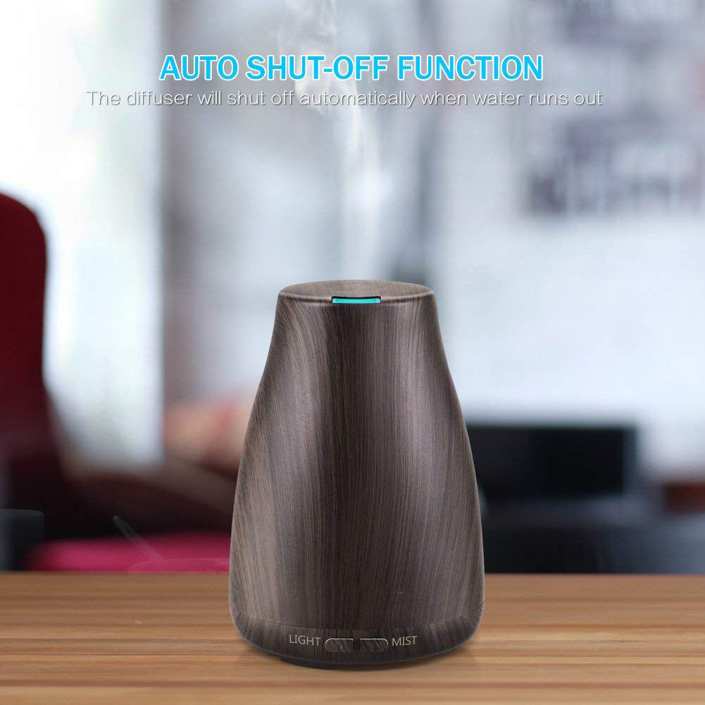Calm Your Space – Elegant Wood Grain Aroma Diffuser