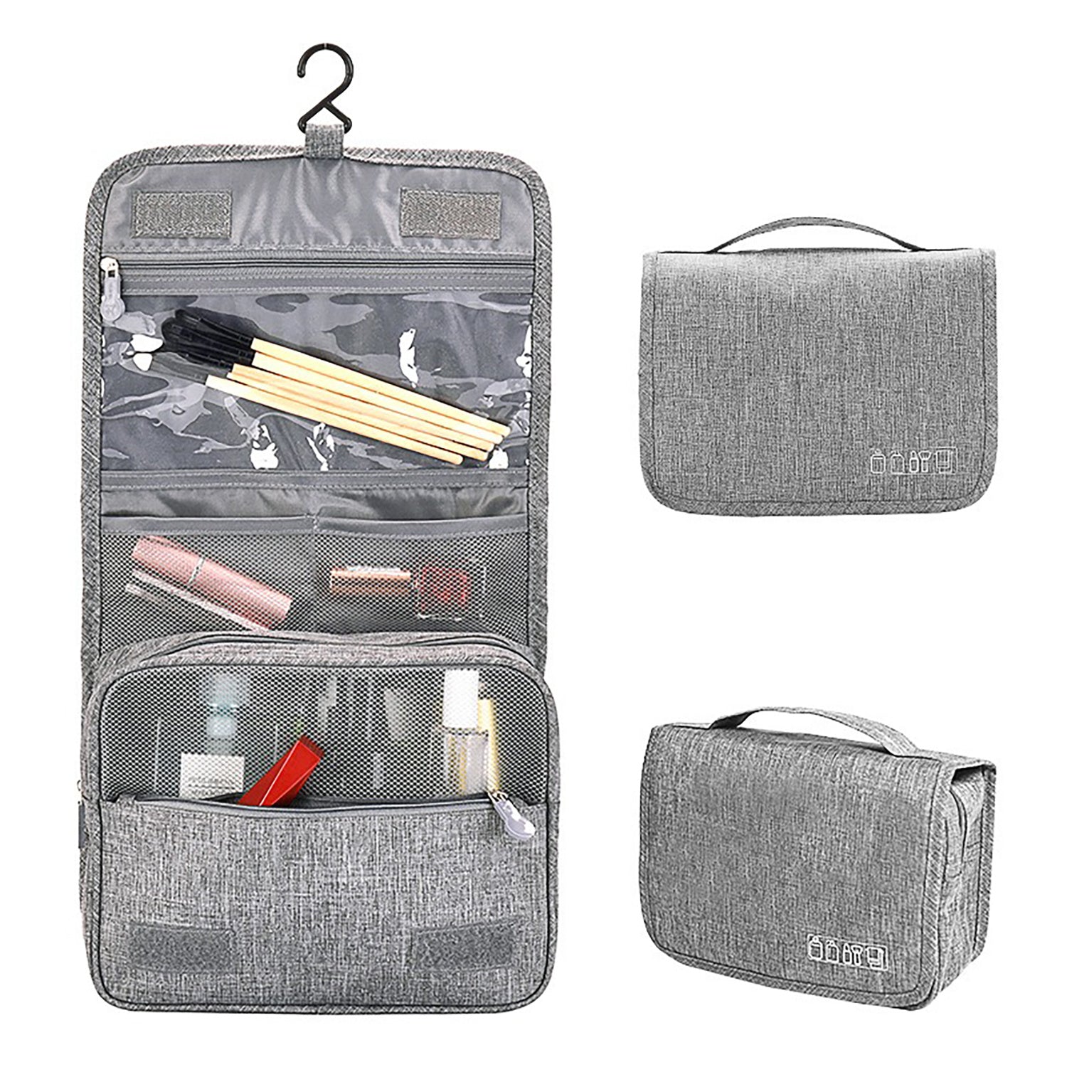 Waterproof Travel Toiletry Bag for Easy Packing & Carry-On